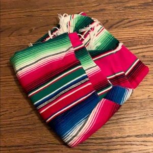 Pink Sarape Blanket